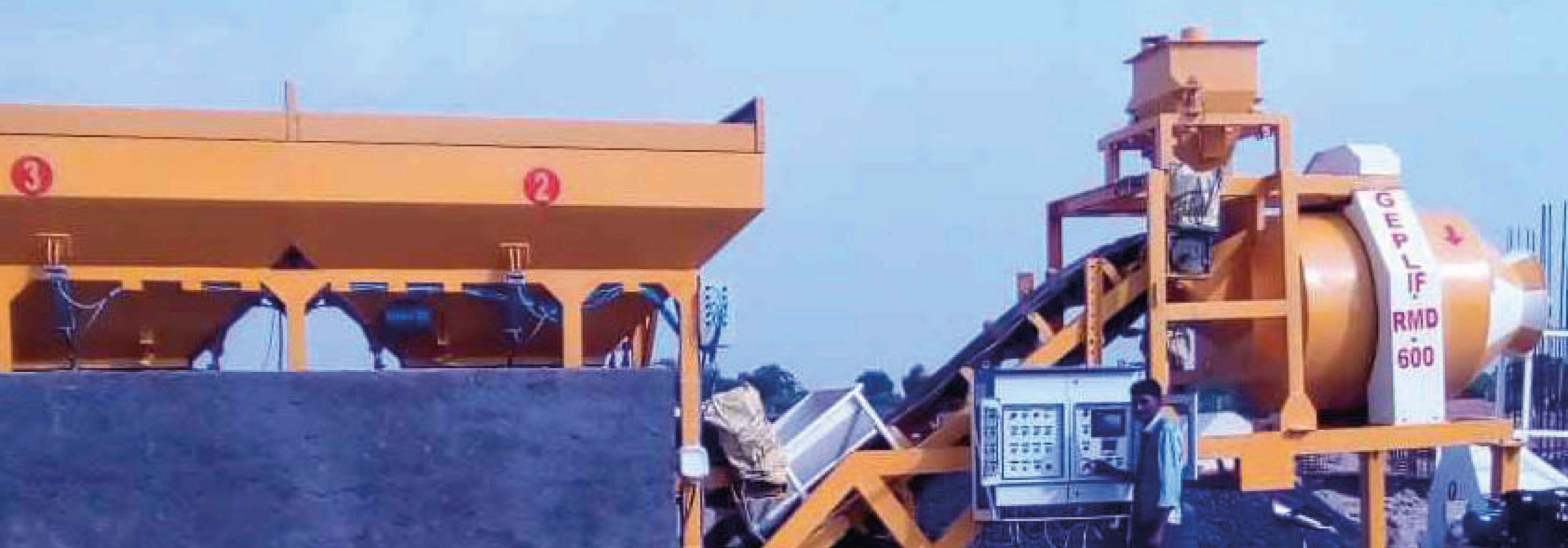 Reversible Concrete Batching Plant in india